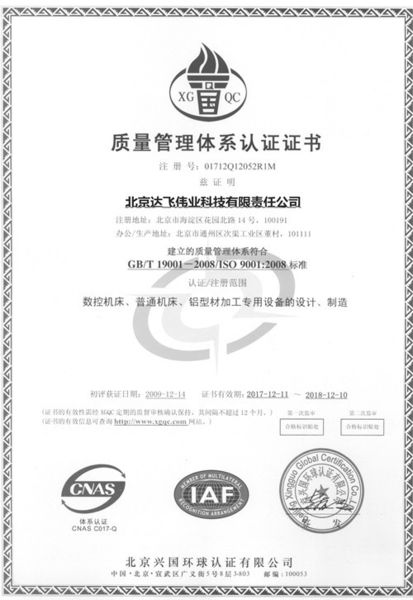 Beijing Dafei Weiye Industrial & Trading Co., Ltd.
